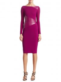 Chiara Boni La Petite Robe - Off-The-Shoulder BodyCon Dress at Saks Fifth Avenue